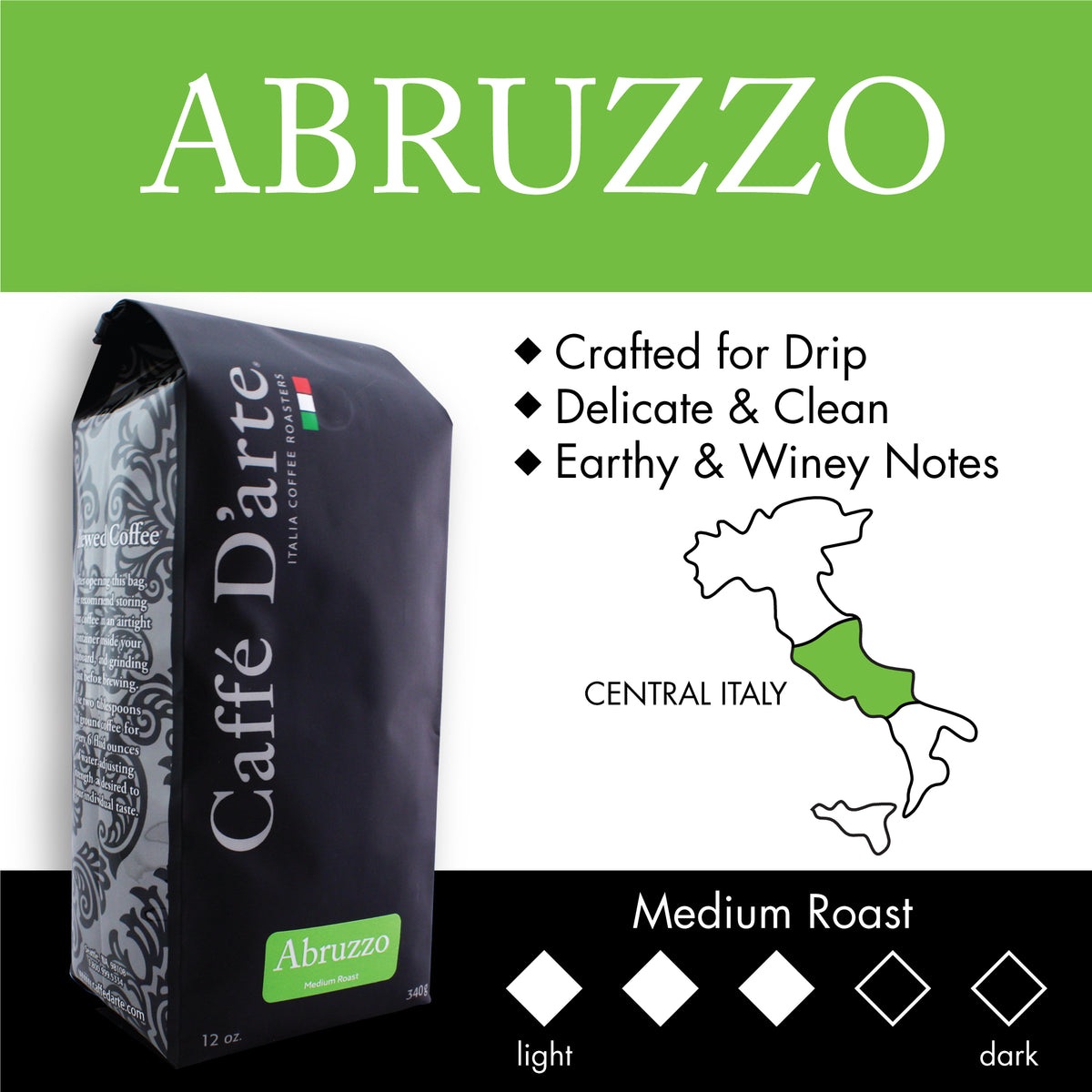 Abruzzo® Medium Drip Coffee