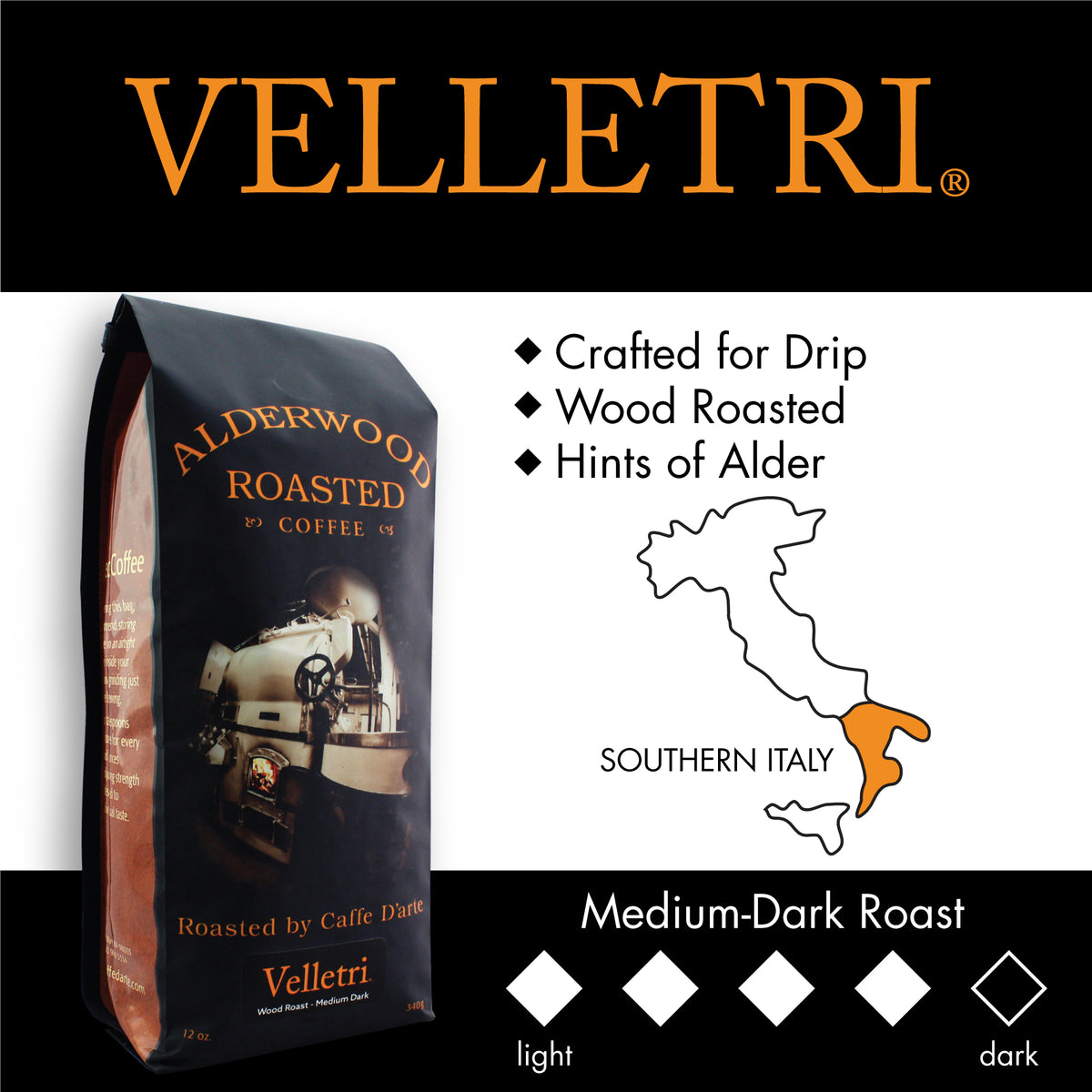 Velletri® Wood Roast Drip Coffee
